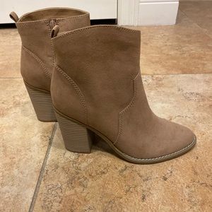 EXPRESS Faux Suede Bootie